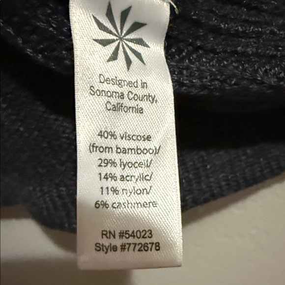 Athleta Charcoal Gray Sweater Dress Small - Picture 7 of 10